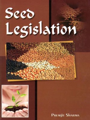 cover image of Seed Legislation